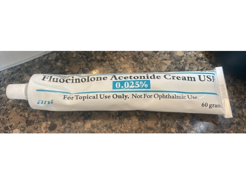 Fluocinolone Acetonide Cream 0.025%, 60 g, Ani (Rx)