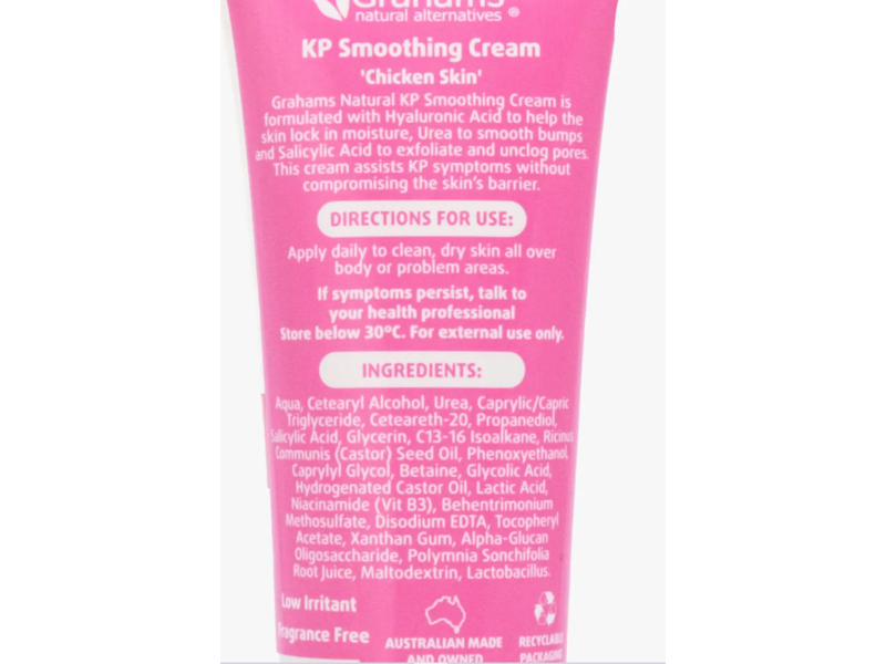Grahams Natural Alternatives KP Smoothing Cream, 75 g
