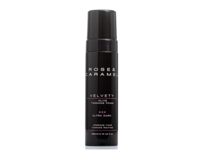 Rose & Caramel Velvety Olive Tanning Foam, Ultra Dark, 200 mL