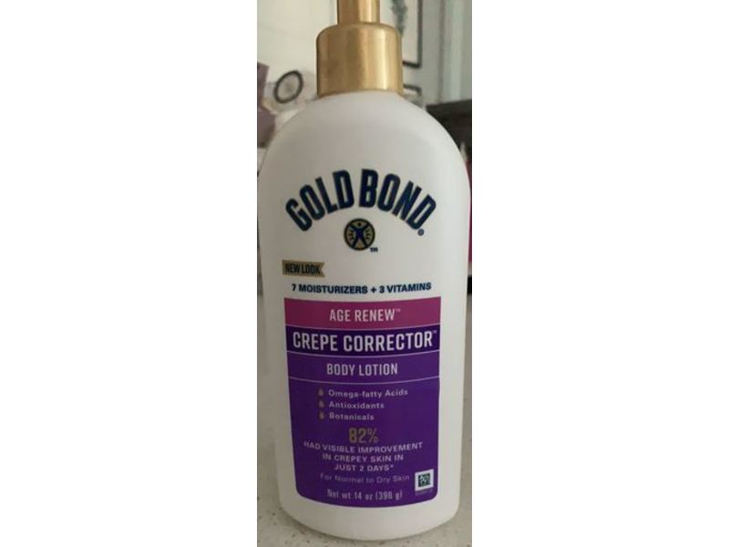 Gold Bond Age Renew Crepe Corrector Body Lotion, Normal To Dry Skin, 14 oz/386 g
