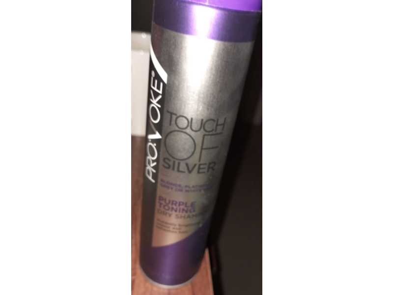 Provoke Purple Toning Dry Shampoo, Touch Of Silver, 6.7 fl oz/200 mL