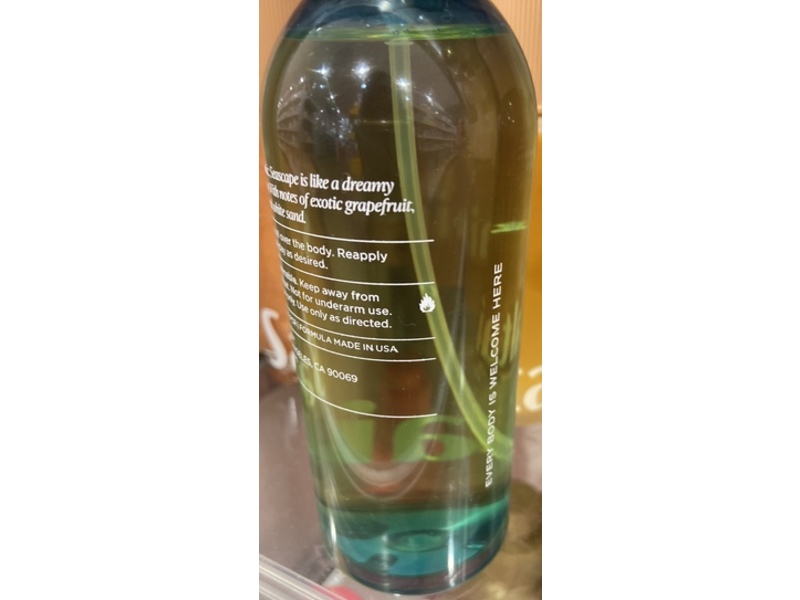 Saltair Fine Fragrance Body Mist, Seascape, 8.0 fl oz/236 mL, Pack Of 2