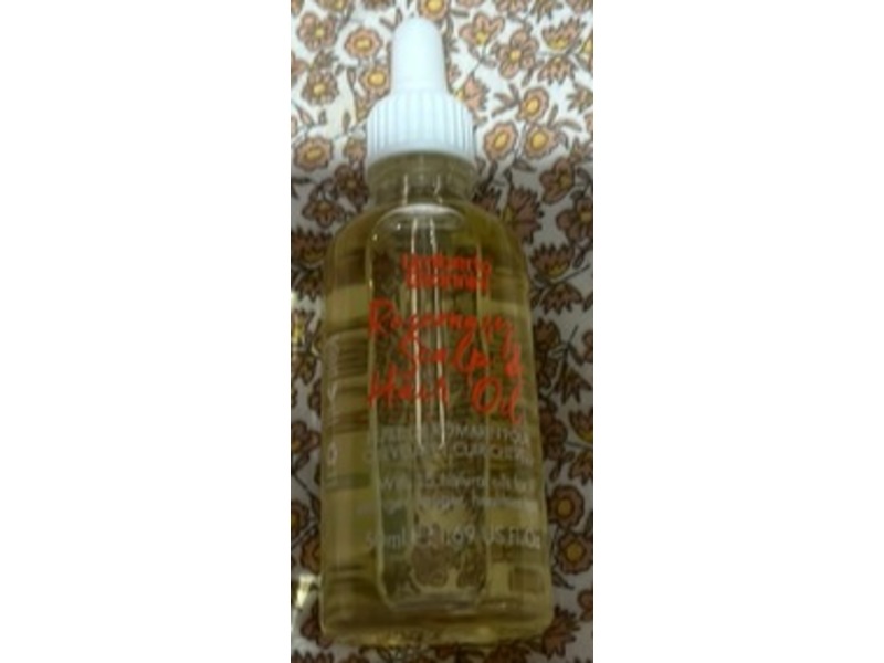 Umberto Giannini Rosemary Scalp & Hair Oil, 1.69 fl oz/50 mL