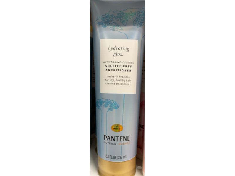 Pantene Hydrating Glow Conditioner, Baobab Essence, 8.0 fl oz/237 mL