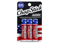 ChapStick Classic Original Lip Protectant, 0.15 oz/4 g, Pack Of 3 - thumbnail 1