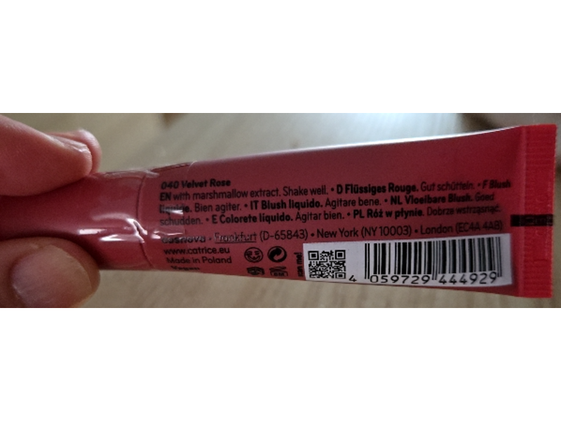 Catrice Blush Affair Liquid Blush, 040 Velvet Rose, 0.33 fl oz/10 mL