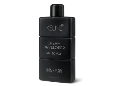Keune Developer Cream Tinta Color & So Pure Color, 10 Vol, 33.8 fl oz/1000 mL