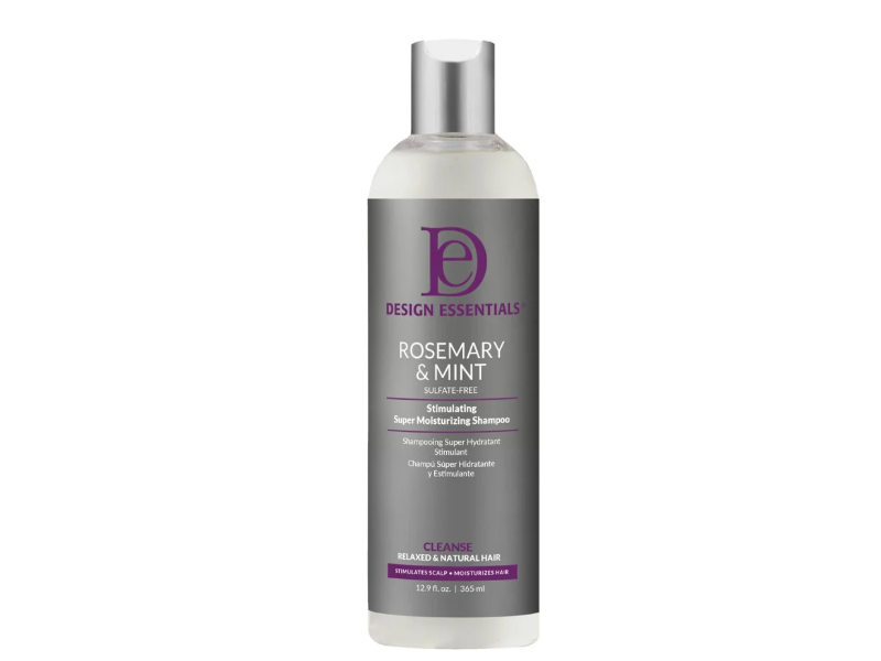 Design Essentials Stimulating Super Moisturizing Shampoo, Rosemary & mint, 12 fl oz/345 mL