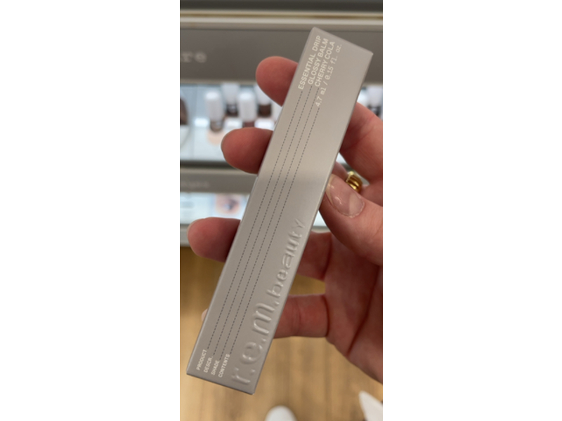 r.e.m Beauty Glossy Lip Balm, Cherry Cola, 0.15 fl oz/4.7 mL