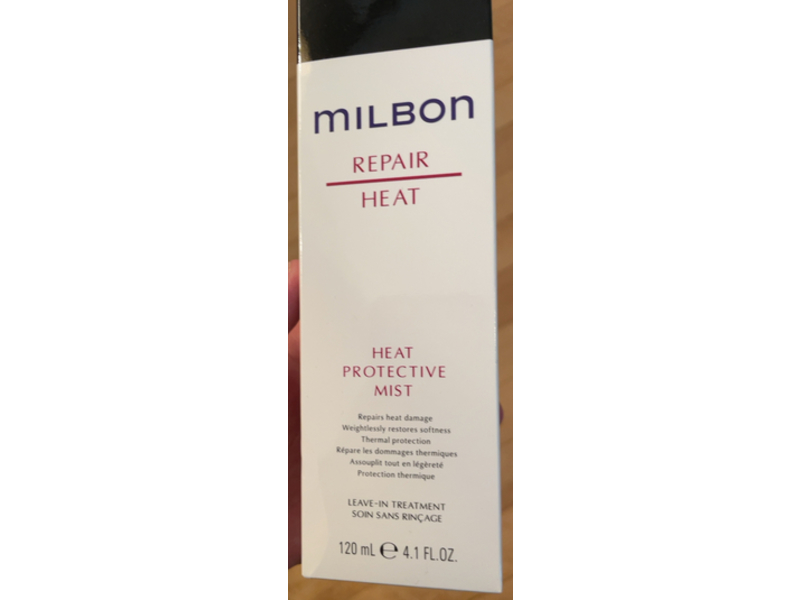 Milbon Repair Leave - In - Treatment Heat Protective Mist, 4.1 fl oz/120 mL