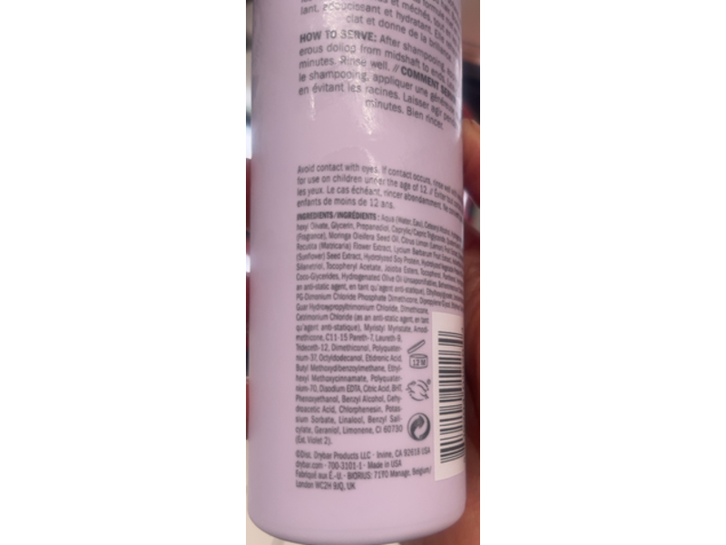 Drybar Blonde Ale Brightening Conditioner, 8 fl oz/ 236 mL