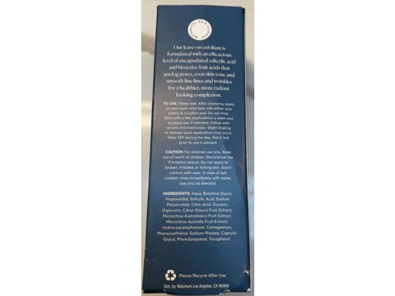 Naturium BHA Liquid Exfoliant 2%, 4 fl oz/120 mL