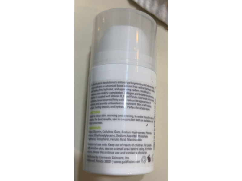 Goldfaden MD Protect + Repair Brightening Serum, Brightening Elixir, 0.5 fl oz/15 mL