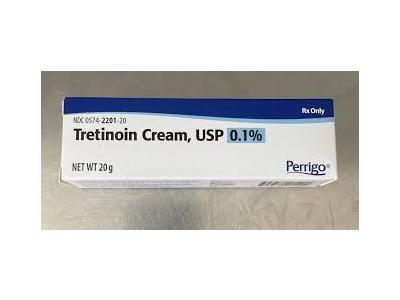 Tretinoin Cream, USP 0.1%, 20G, Perrigo (RX)