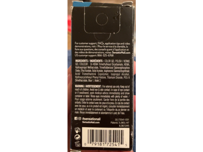 SensatioNail Gel Polish Un-Teal The End, Blue, 0.25 fl oz/7.39 mL