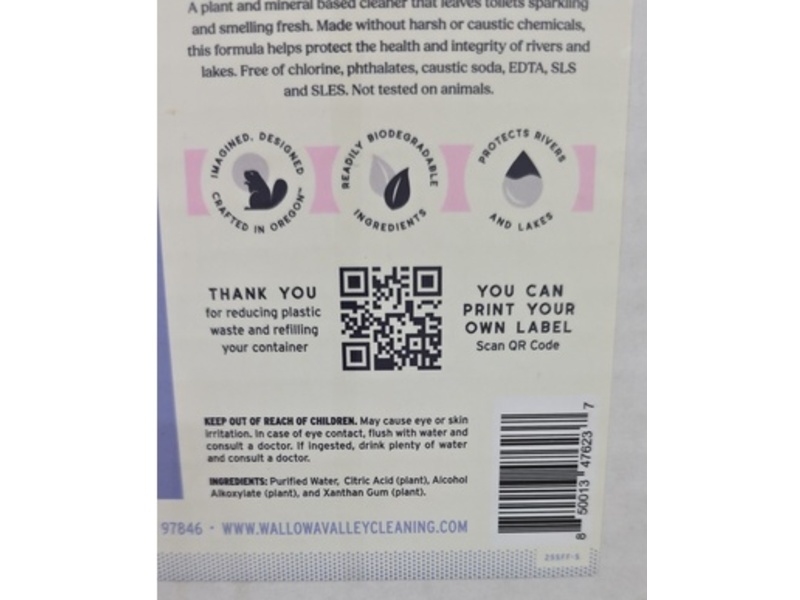 Wallow Valley Toilyet Bowl Cleaner