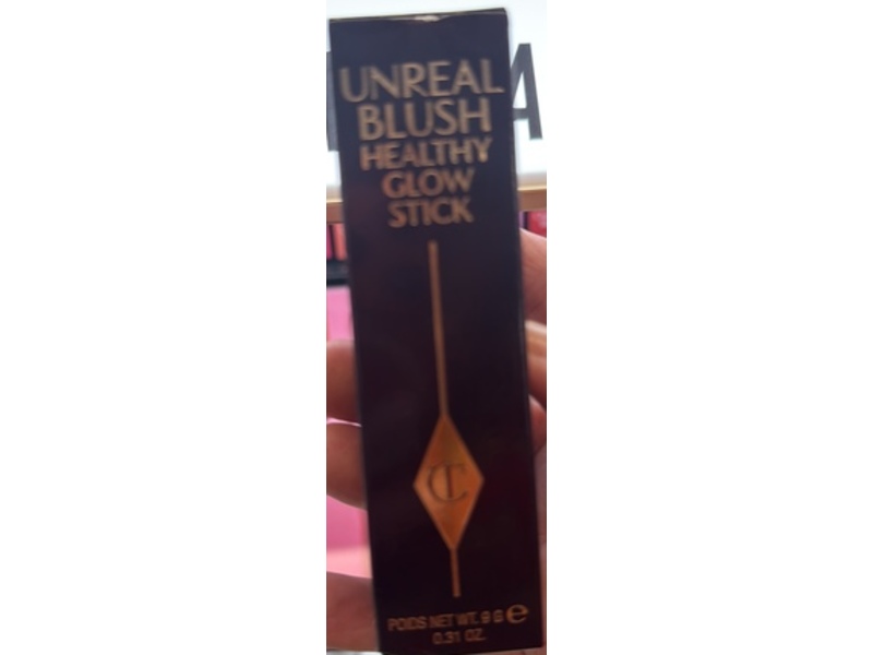 Charlotte Tilbury Unreal Blush Healthy Glow Stick, Cherry Glow, 0.31 oz/9 g