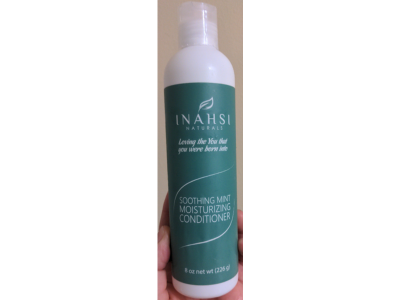 Inahsi Naturals Soothing Mint Moisturizing Conditioner, 8 oz/226 g