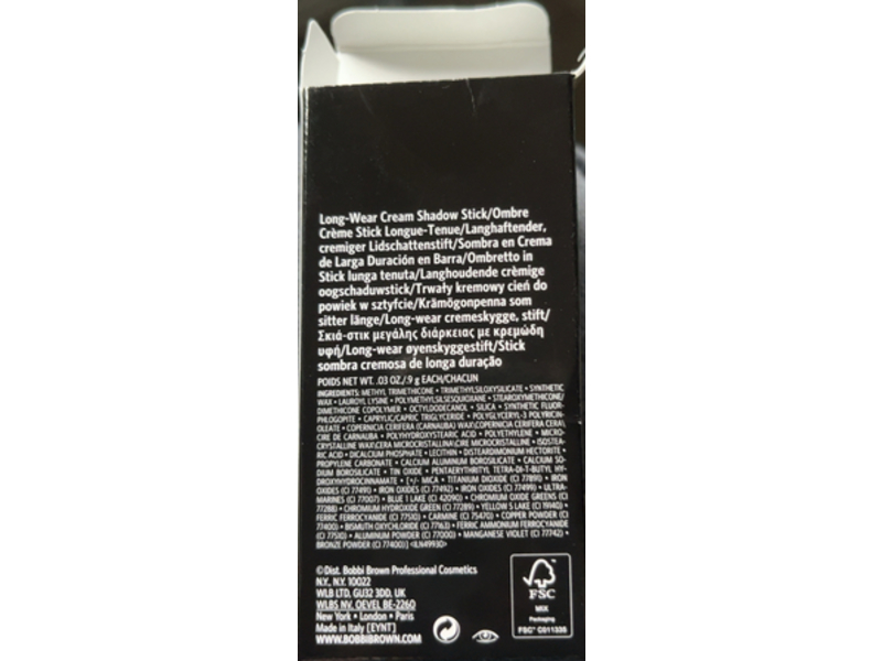Bobbi Brown Mini Long-Wear Cream Shadow Stick Duo, .03 oz/0.9 g