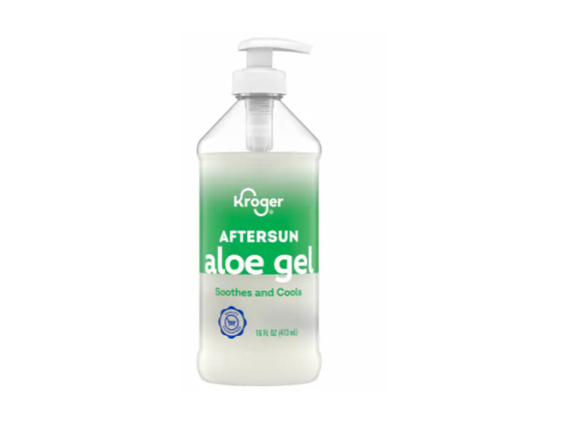 Kroger After Sun Gel, Aloe, 16 fl oz/473 mL