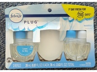 Febreze Plug-In Air Freshener Scented Oil Refill, Linen & Sky Scent, 0.87 fl oz/26 mL, 3 Count - thumbnail 2