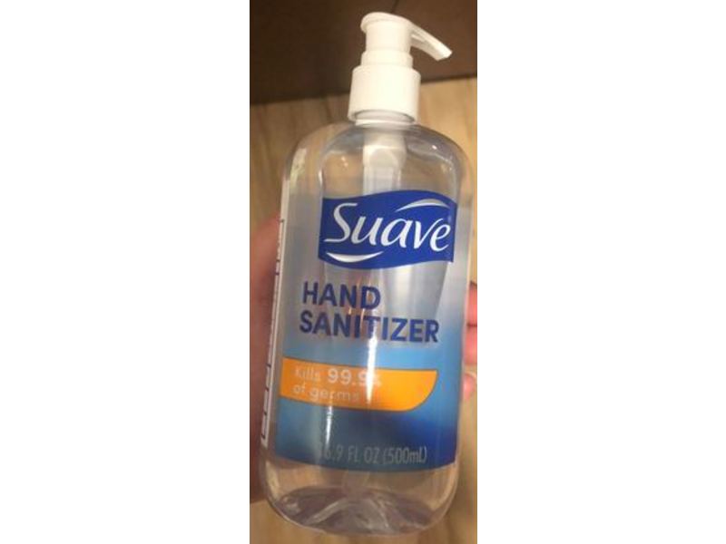 Suave Hand Sanitizer Pump, 16.9 fl oz/500 mL