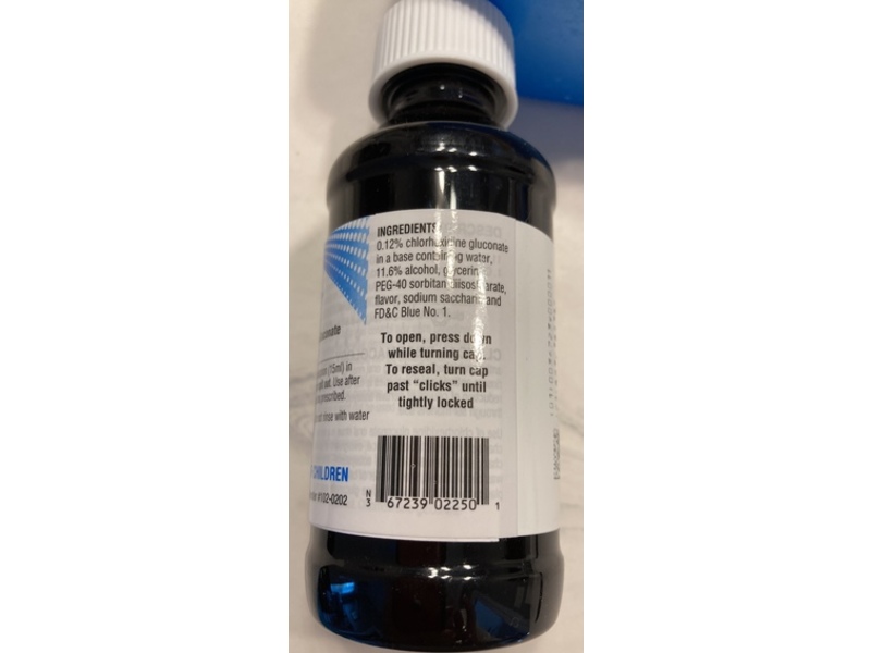CleanCare CHG Oral Rinse 0.12% Chlorhexidine Gluconate, 4 oz/118 mL, Safco (Rx)