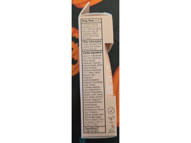 e.l.f. Cosmetics Halo Glow Skin Tint, SPF 50, 2 Fair Warm, 1 fl oz/30 mL