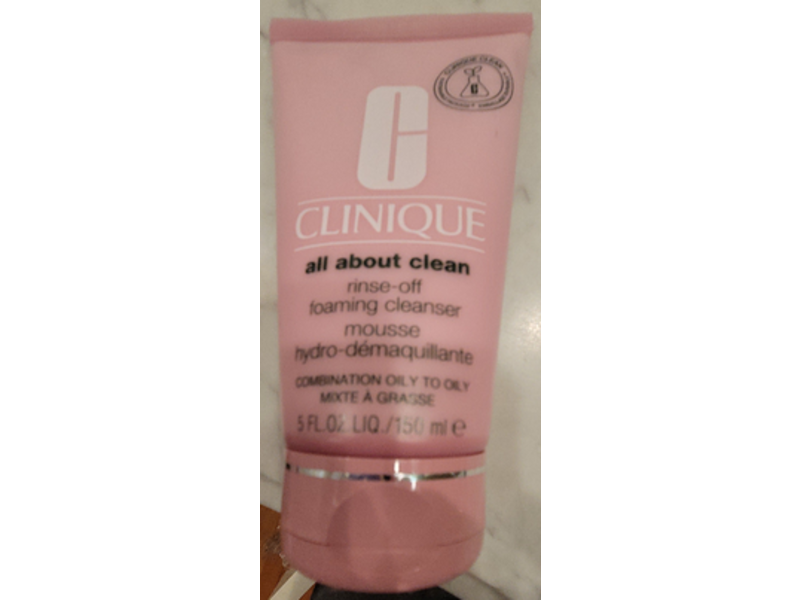 Clinique All About Clean Rinse-Off Foaming Cleanser Mousse, 5 fl oz/150 mL