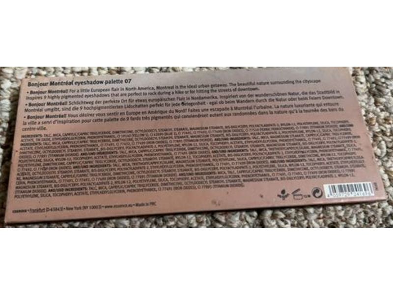 Essence Eyeshadow Palette, Bonjour Montreal, 0.47 oz/13.5 g