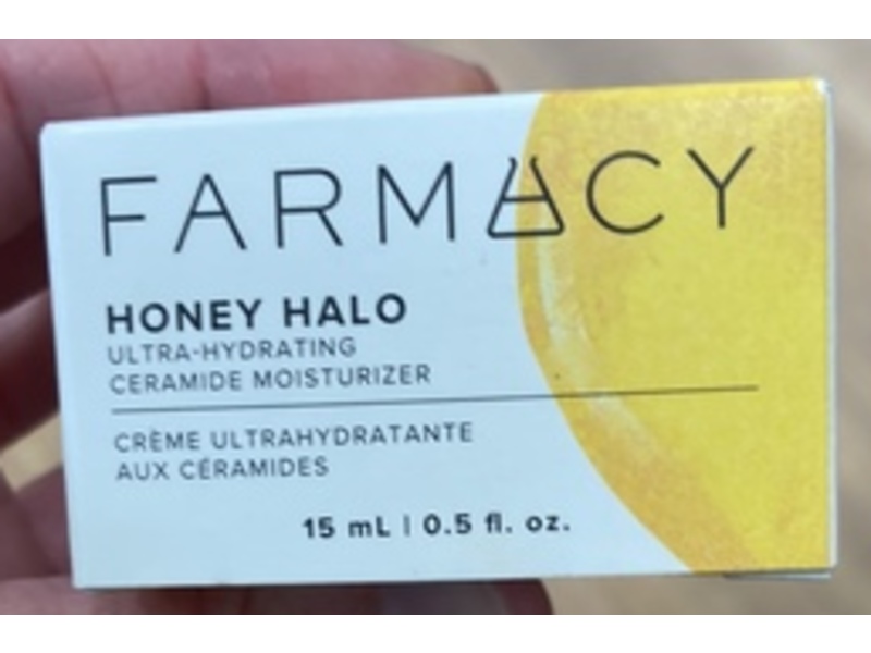 Farmacy Ceramide Face Moisturizer, Honey Halo, 0.5 fl oz/15 mL