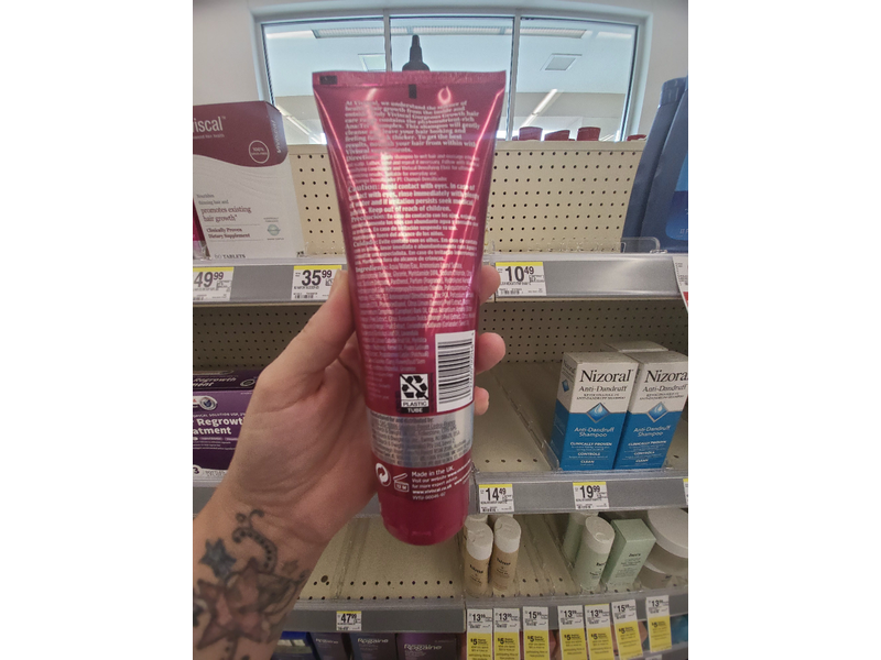 Viviscal Gorgeous Growth Densifying Shampoo, Ana:Tel Complex, 8.45 fl oz/250 mL