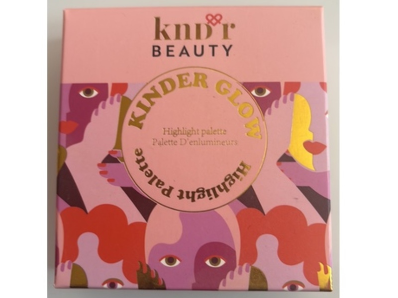 Kndr Beauty Kinder Glow Highlight Palette, 0.09 oz/2.5 g