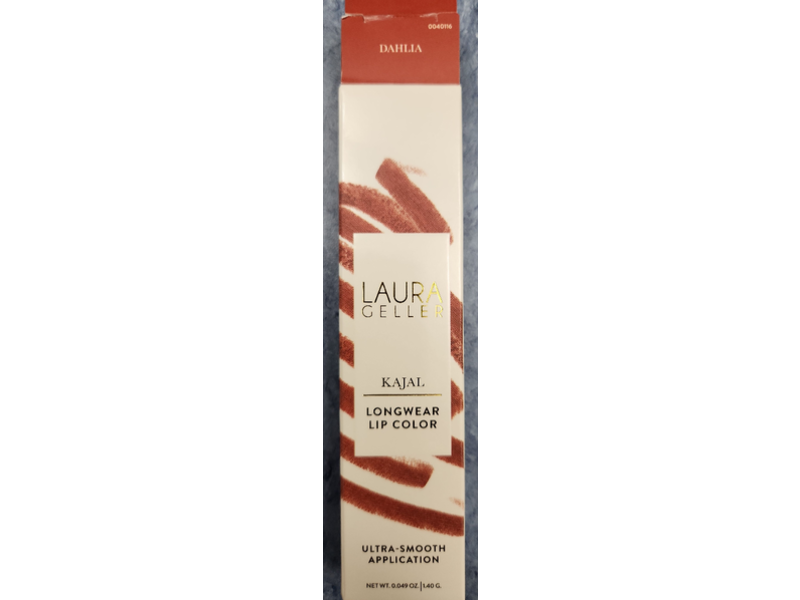 Laura Geller Kajal Longwear Lip Color, Dahlia, 0.049 oz/1.40 g