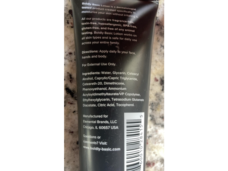 Boldly Basic Lotion, 2.5 fl oz