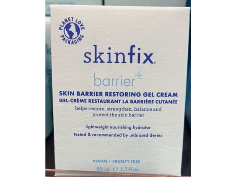 Skinfix Barrier+ Skin Barrier Restoring Gel Cream, 1.7 fl oz/50 mL