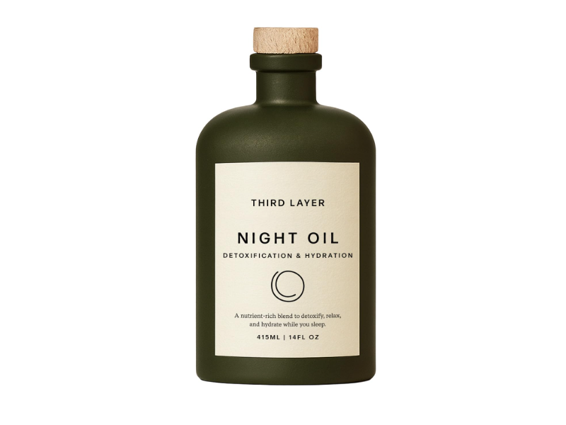 Third Layer Detoxification & Hydration Night Oil, 14 fl oz/415 mL