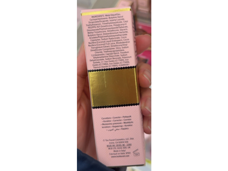 Too Faced Born This Way Super Coverage Multi-Use Sculpting Concealer, Almond, 0.45 fl oz/13.5 mL