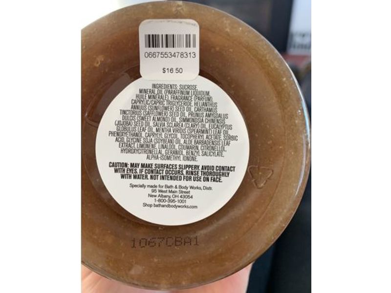 Bath & Body Works Aromatherapy Sugar Body Scrub, Eucalyptus + Spearmint, Stress Relief, 13 oz/368 g