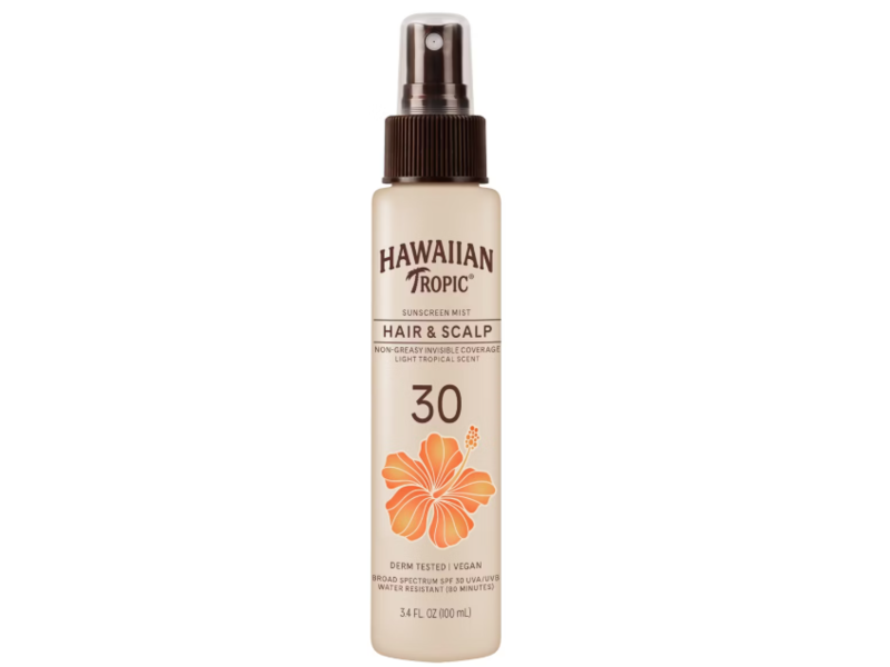 Hawaiian Tropic Hair & Scalp Sunscreen Mist, 3.4 fl oz/100 mL
