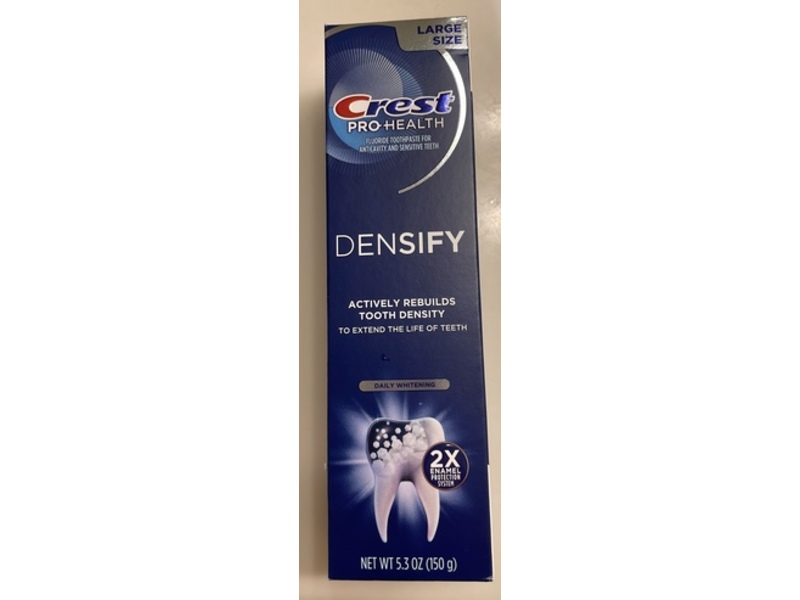 Crest Pro-Health Densify Toothpaste, Daily Whitening, 5.3 oz/150 g, Pack Of 3