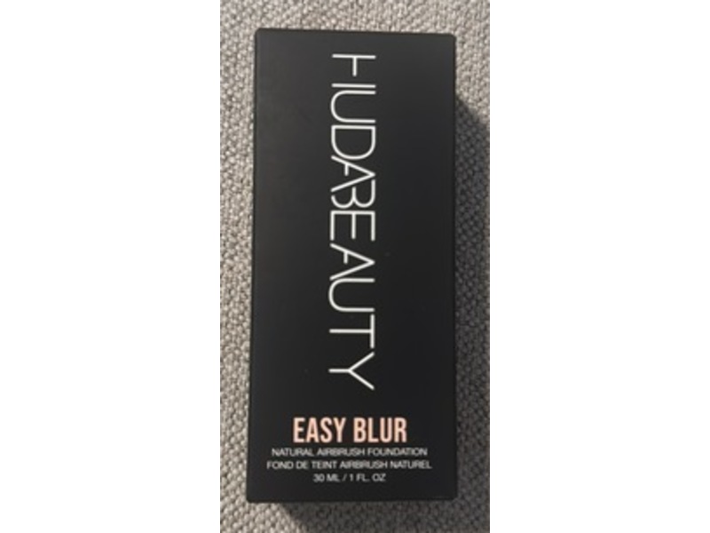 Huda Beauty Easy Blur AirBrush Foundation, Toasted Coconut 240N, 1 fl oz/30 mL