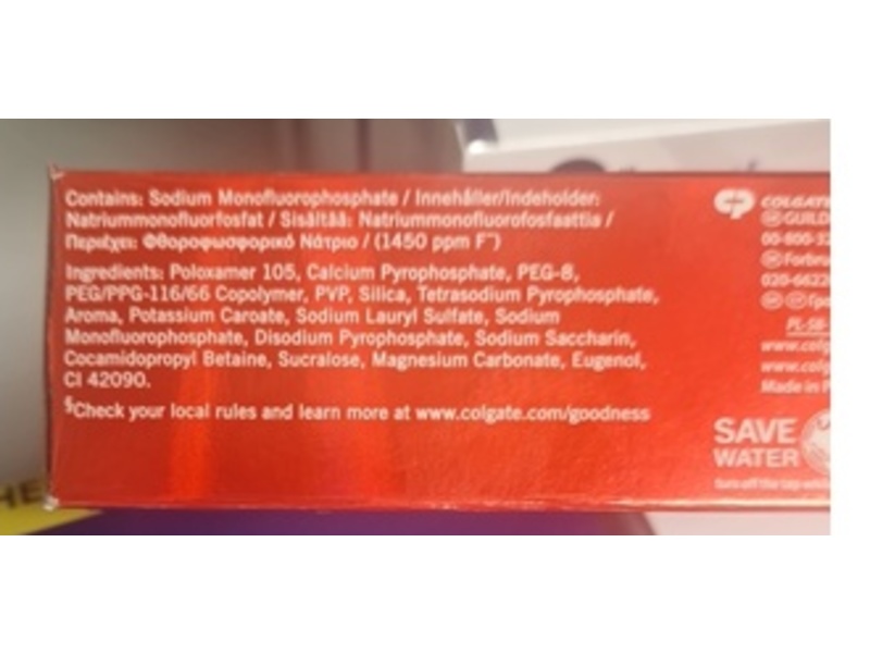 Colgate Max White Ultra Whitening Toothpaste, Freshness Pearls, 75 mL