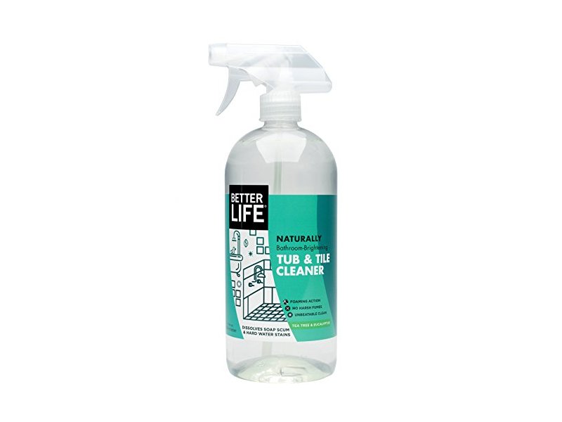 Better Life Naturally Tub & Tile Cleaner, Tea Tree & Eucalyptus, 32 fl oz/946 mL