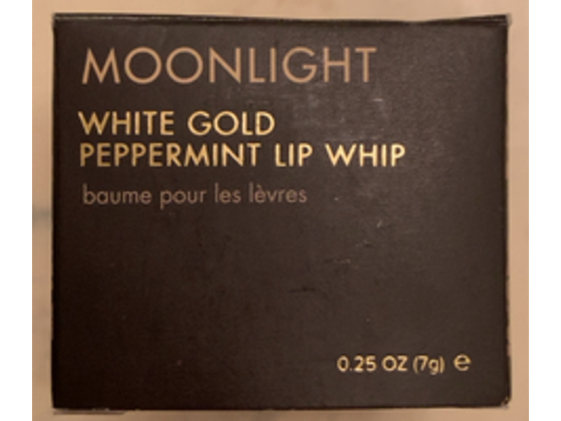 True Moringa Tinted Lip Balm, Moonlight White Gold Peppermint, 0.25 oz/7 g