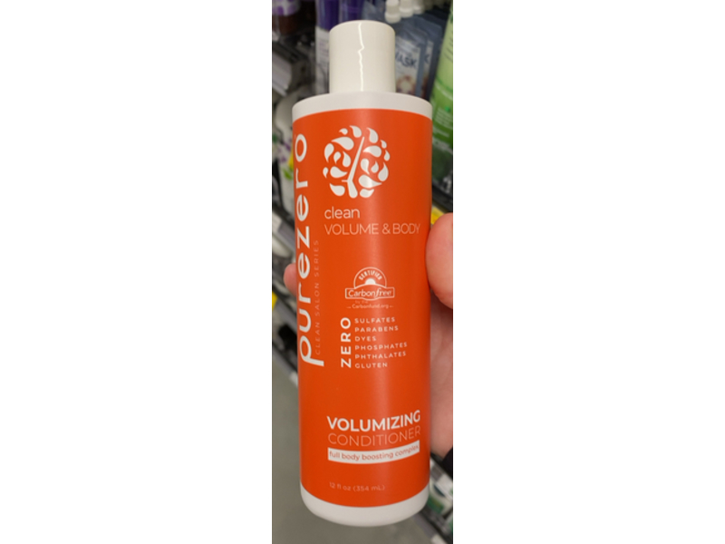Pure Zero Clean Volumizing Conditioner, 12 fl oz/354 mL