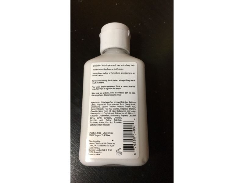 Hempz Cocoa Mint S'mores Herbal Body Moisturizer, 2.25 fl oz/66 ml