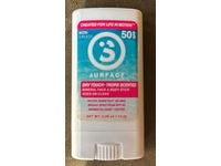 Surface Dry Touch Mineral Face & Body Stick, SPF 50, Tropix Scented, 0.50 oz/14.2 g - thumbnail 2
