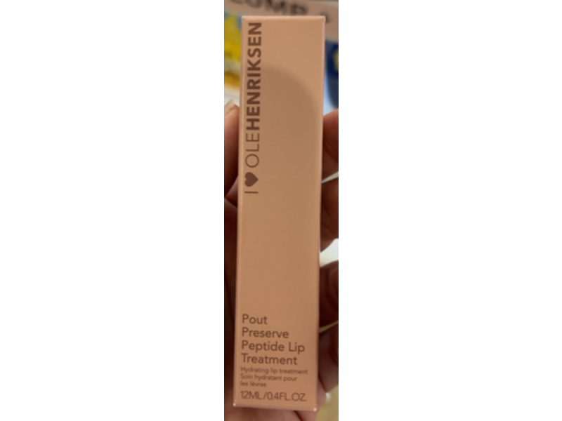 Ole Henriksen Pout Preserve Peptide Lip Treatment, Creme Brulee, 0.4 fl oz/12 mL