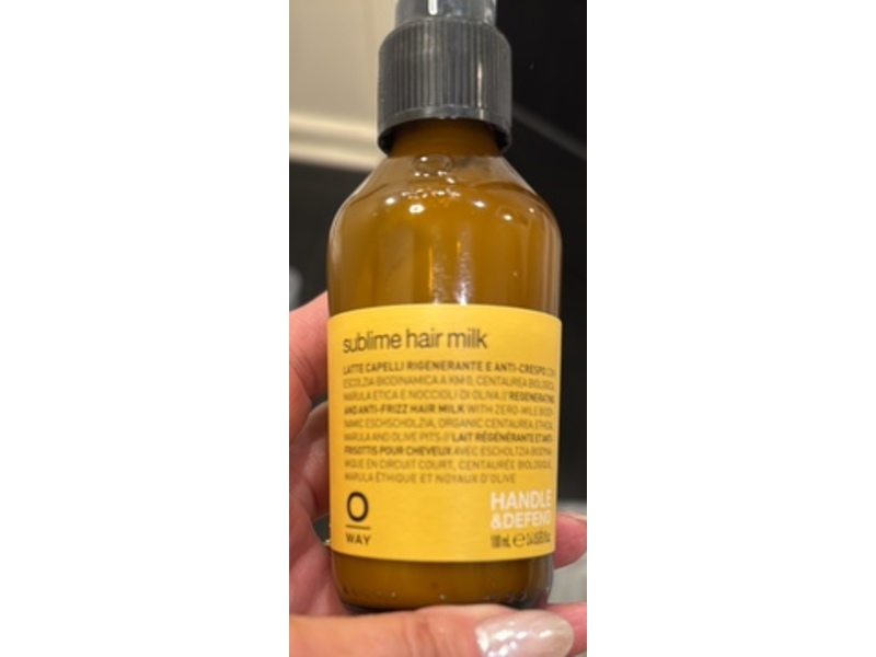 Oway Handle & Defend Sublime Hair Milk, 1.4 fl oz/100 mL